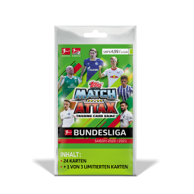 TOPPS MATCH ATTAX BUNDESLIGA 2020-21 BLISTER 24 CARTES