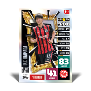 TOPPS MATCH ATTAX BUNDESLIGA 2020-21 LE13 KAMADA