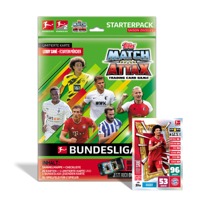 TOPPS MATCH ATTAX BUNDESLIGA 2020-21 STARTER PACK