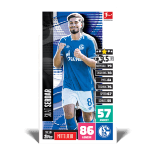 TOPPS MATCH ATTAX BUNDESLIGA 2020-21 XL18 SERDAR