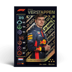 TOPPS TURBO ATTAX FORMULA 1 LE2G VERSTAPPEN