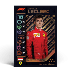 TOPPS TURBO ATTAX FORMULA 1 LE3B LECLERC