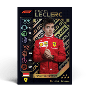 TOPPS TURBO ATTAX FORMULA 1 LE3G LECLERC