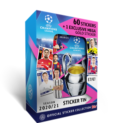 TOPPS UEFA CHAMPIONS LEAGUE 2020-21 BOITE METAL