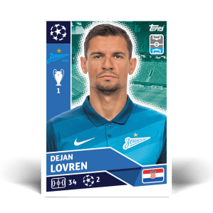 TOPPS UEFA CHAMPIONS LEAGUE 2020-21 LOVREN