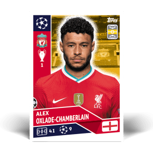TOPPS UEFA CHAMPIONS LEAGUE 2020-21 OXLADE-CHAMBERLAIN