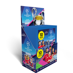 TOPPS UEFA CHAMPIONS LEAGUE 2020-21 STICKERS BOITE 50 POCHETTES