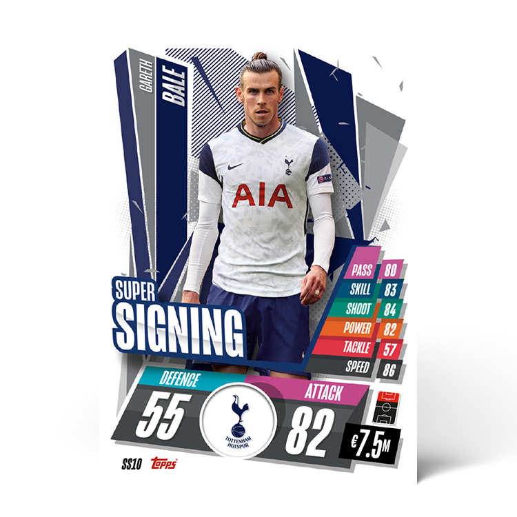 TOPPS UEFA CHAMPIONS LEAGUE 2020-21 SUPER SIGNING BALE
