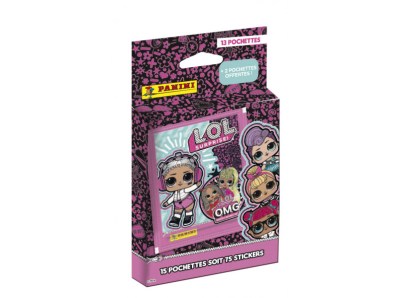 LOL SURPRISE OMG STICKERS BLISTER 15 POCHETTES