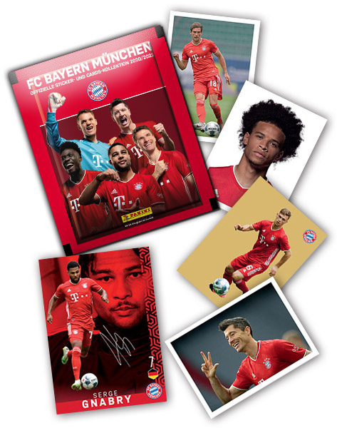 PANINI BAYERN MUNICH 2021-2021 VISUEL
