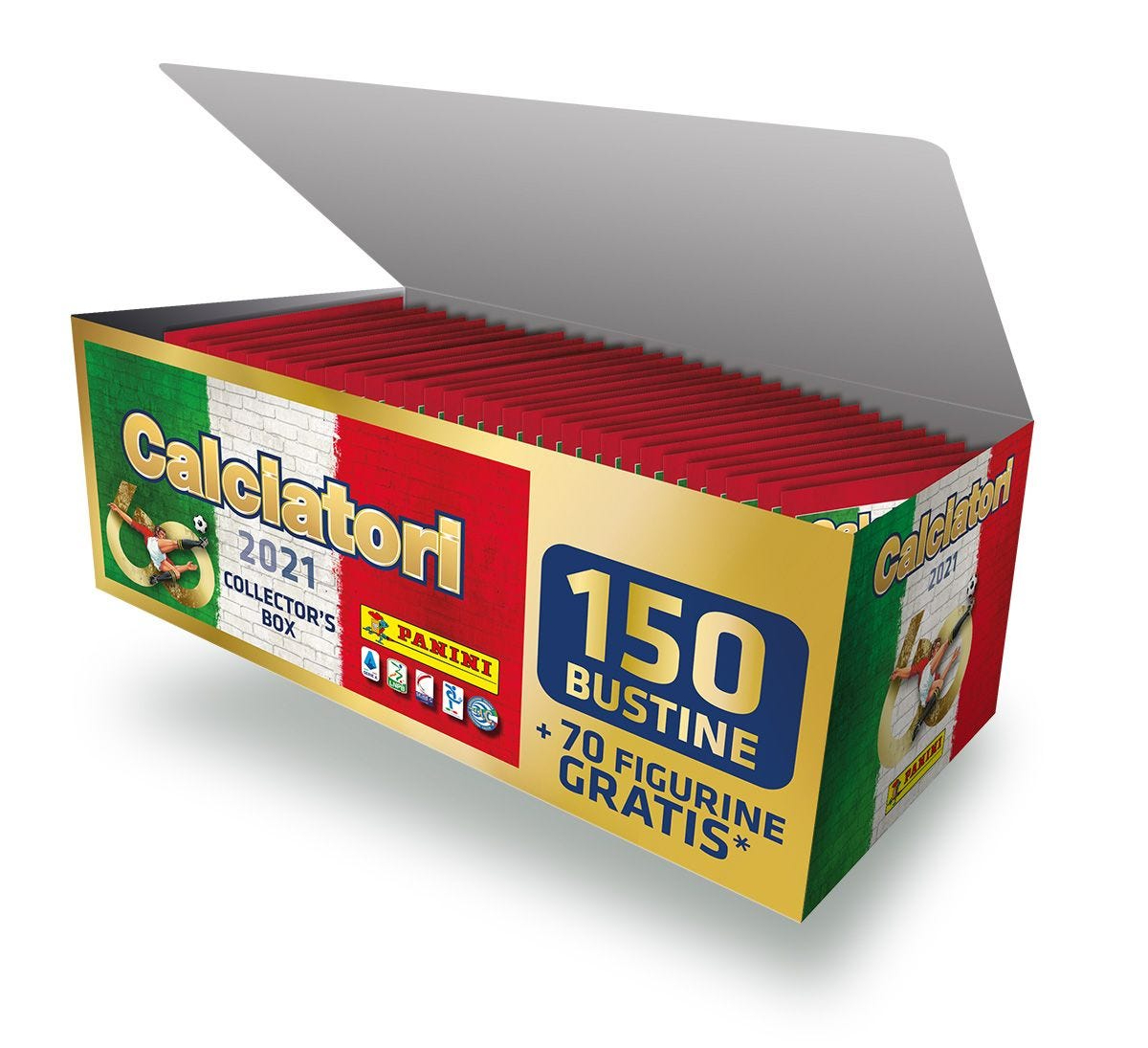 PANINI CALCIATORI STICKERS 2021 BOITE 150 POCHETTES