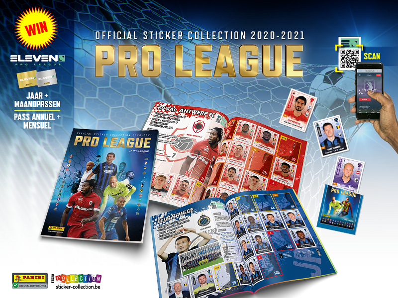 PANINI PRO LEAGUE STICKERS 2020-2021 VISUEL