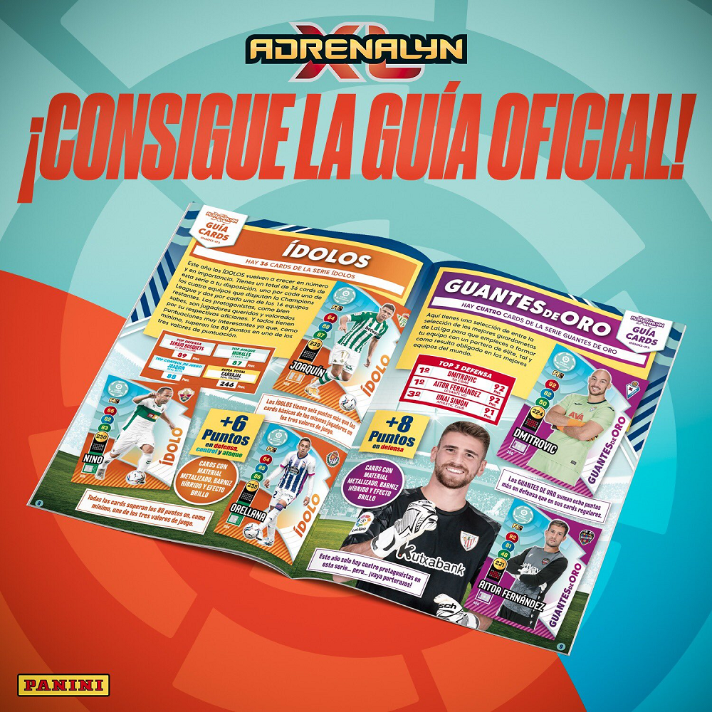 PANINI ADRENALYN XL LIGA 2020-21 ANNONCE GUIDE OFFICIEL