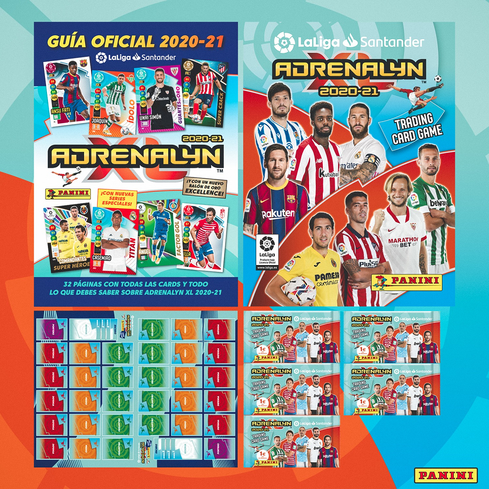 PANINI ADRENALYN XL LIGA 2020-21 ANNONCE STARTER PACK DE DEMARRAGE CONTENU