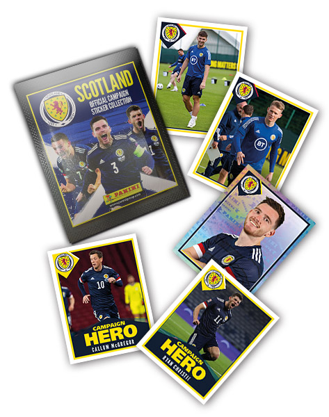 PANINI ECOSSE STICKERS 2021 VISUEL