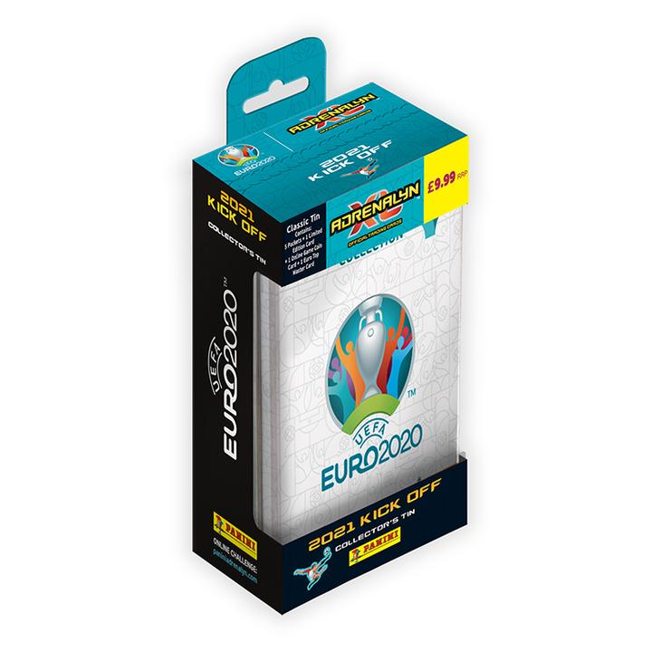 PANINI ADRENALYN XL EURO 2021 KICK OFF BOITE METAL