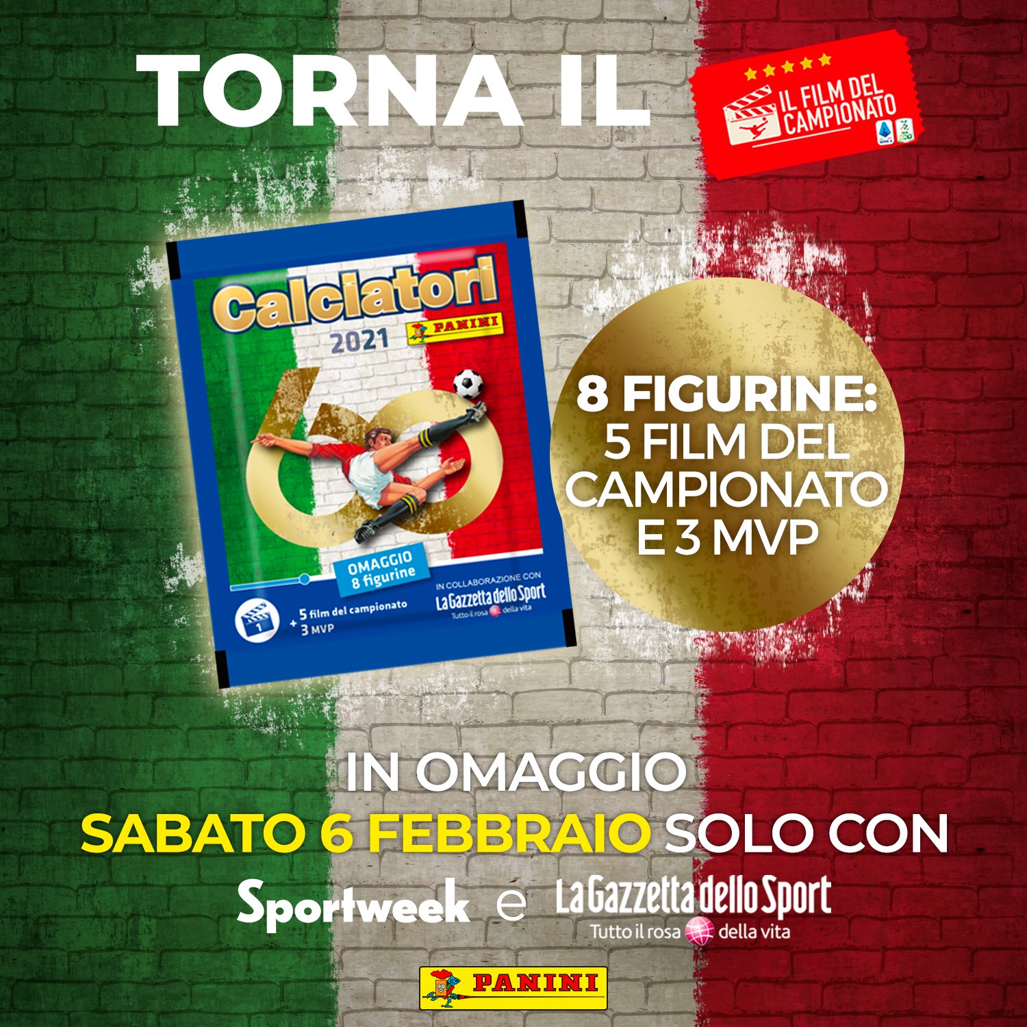 PANINI CALCIATORI STICKERS 2021 IL FILM DEL CAMPIONATO MVP 00