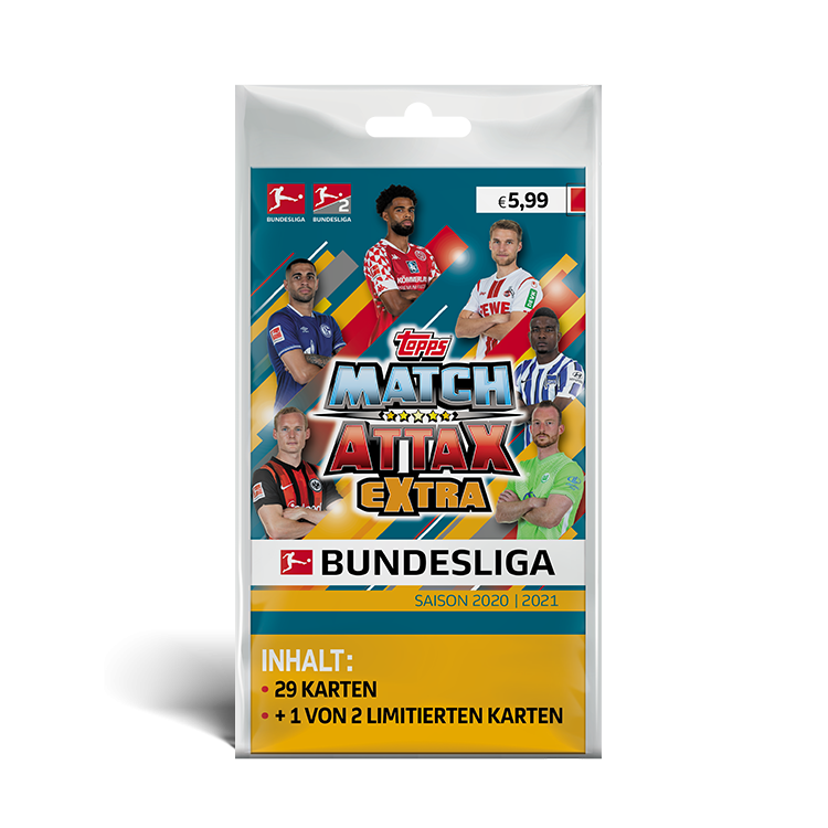 TOPPS MATCH ATTAX EXTRA BUNDESLIGA 2020-21 BLISTER
