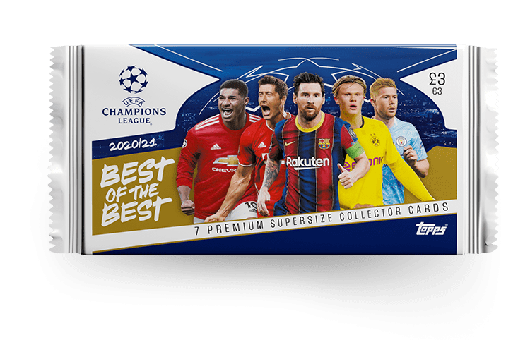 TOPPS UEFA CHAMPIONS LEAGUE BEST OF THE BEST 2020-21 POCHETTE