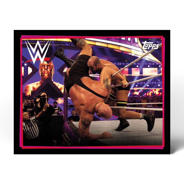 TOPPS WWE WRESTLEMANIA STICKERS 2021 EXEMPLE STICKER ACTION 06