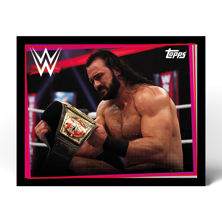 TOPPS WWE WRESTLEMANIA STICKERS 2021 EXEMPLE STICKER ACTION 07