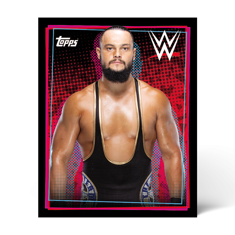 TOPPS WWE WRESTLEMANIA STICKERS 2021 EXEMPLE STICKER PORTRAIT 04