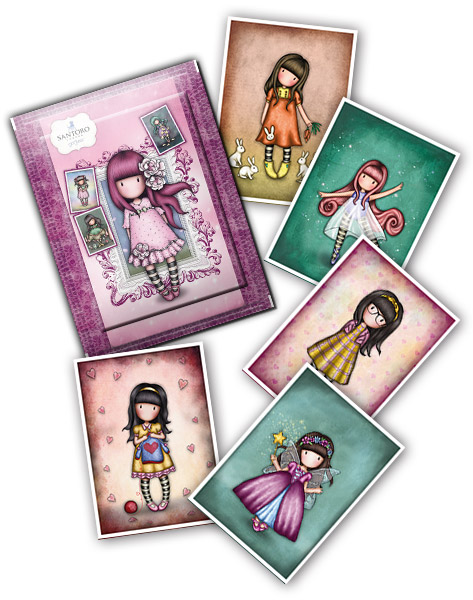 PANINI GORJUSS 3 STICKERS VISUEL GENERAL