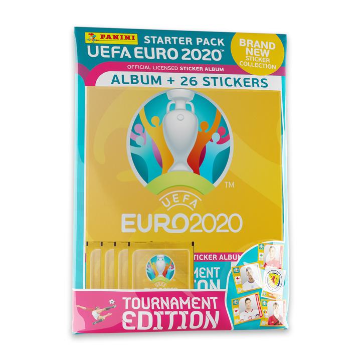PANINI UEFA EURO 2020 TOURNAMENT EDITION 2021 STICKERS STARTER PACK DE DEMARRAGE