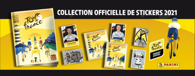Naklejki Panini Tour de France 2024 - 3 x Eco-Blister (=21 saszetki