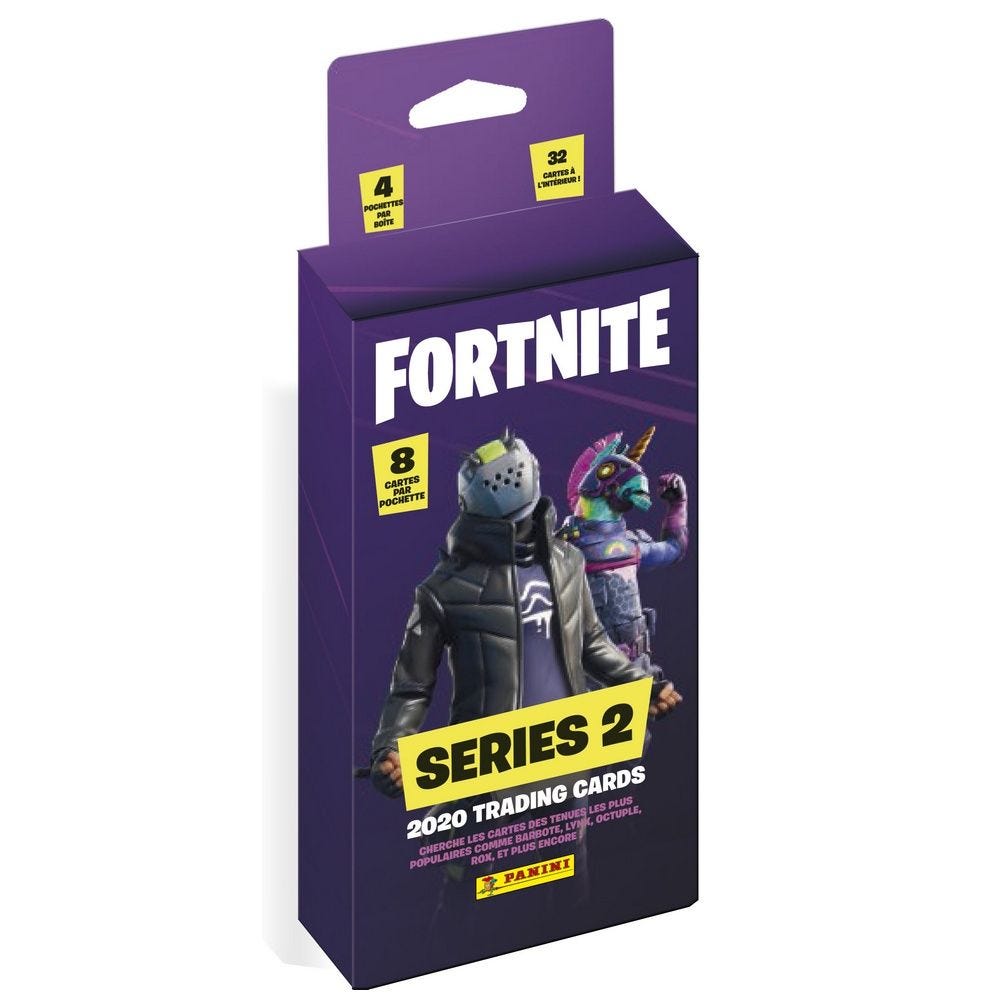 PANINI « FORTNITE TRADING CARDS SERIES 2 » : fiche signalétique