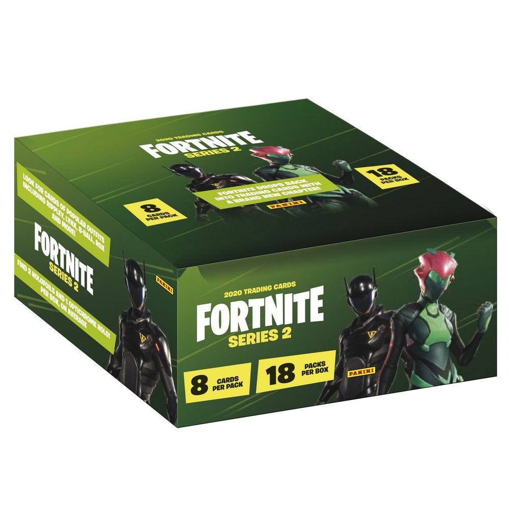 PANINI « FORTNITE TRADING CARDS SERIES 2 » : fiche signalétique