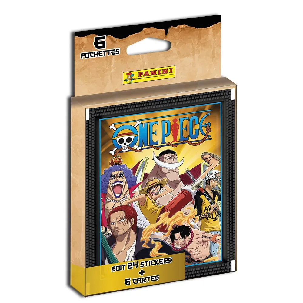 Panini One Piece Road To Egghead Blister : 7 Pochettes + 1 Carte Édition Limitée – Collection Stickers Manga