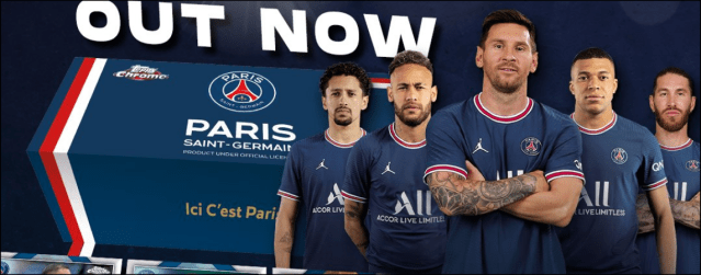 Topps 2021-22 Topps Paris Saint-Germain Team Set (PSG