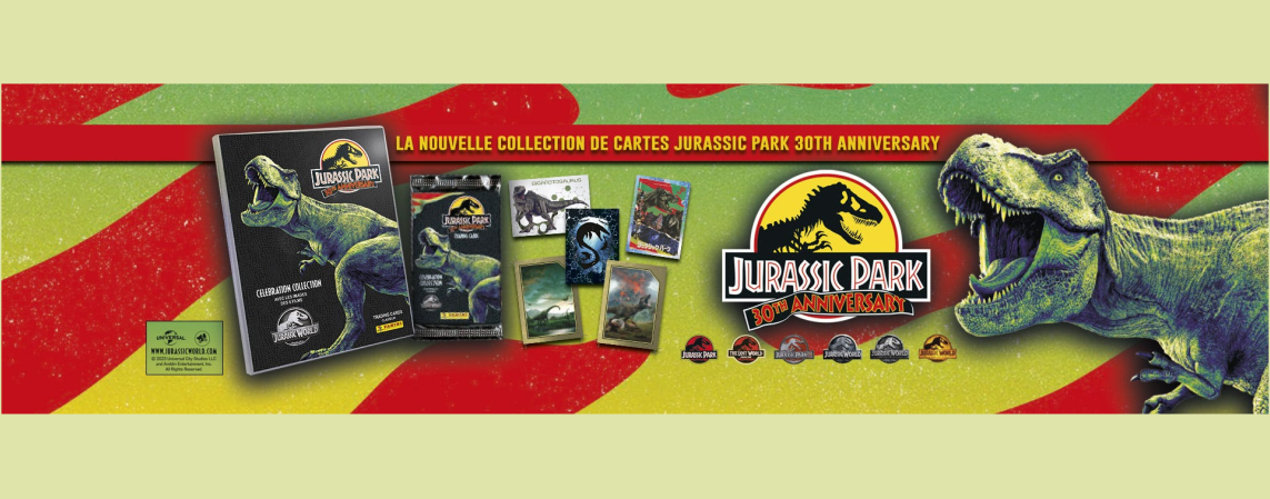 Carte panini jurassic park d'occasion - Collection