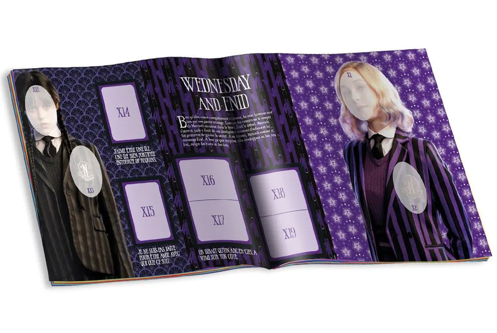 Panini Wednesday Halloween set van 50, 5 kaarten, XXL, 004816MCOUAFC Panini Wednesday Halloween set van 50, 5 kaarten, XXL, 004816MCOUAFC