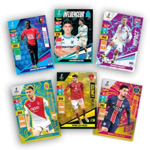 Adrenalyn XL Ligue 1 2021-22 - Blister Con 6 Sobres + 1 De Regalo, Cartas Coleccionables De Fútbol