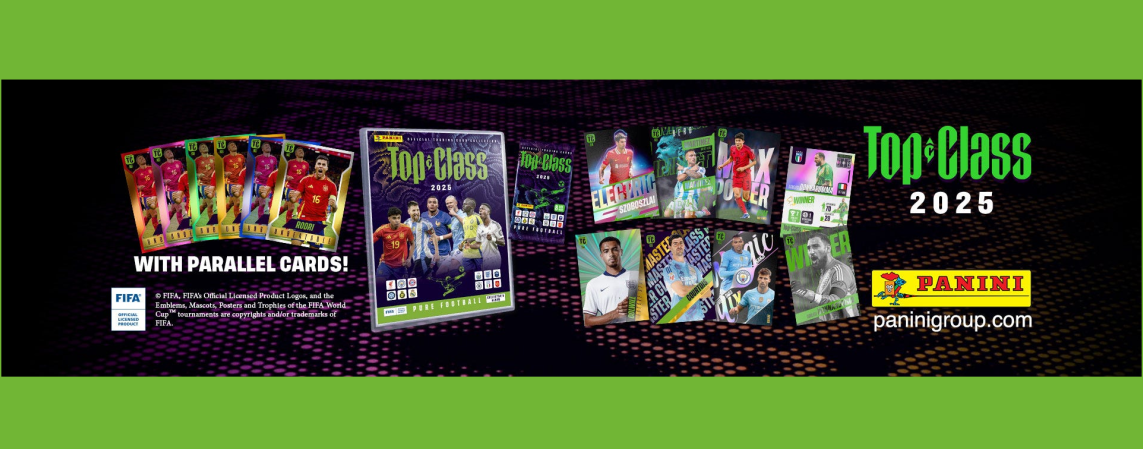Panini FIFA Top Class 2025 – Holo Giant Insert, Limited Edition Special Card