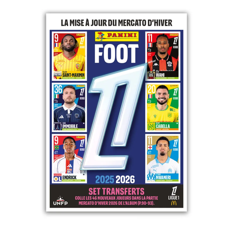 Panini Starter Pack - Album de Stickers Ligue 1 McDonald's 2025/26 - 5